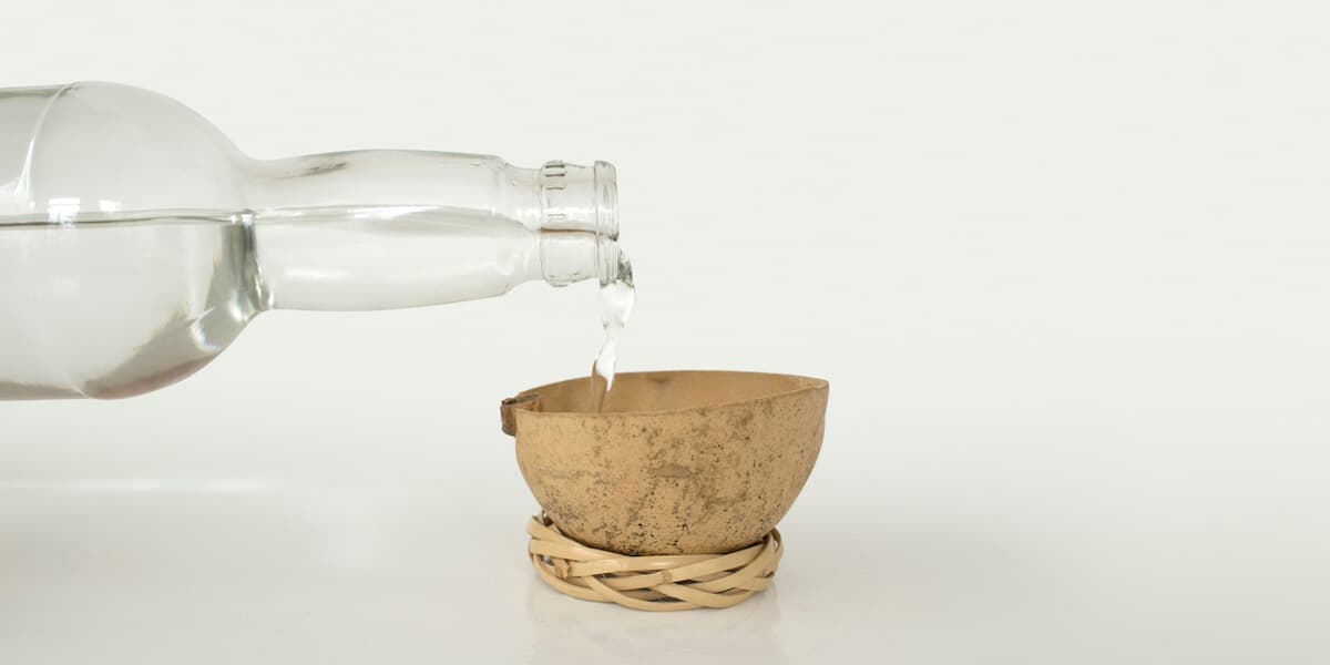 Pouring Mezcal