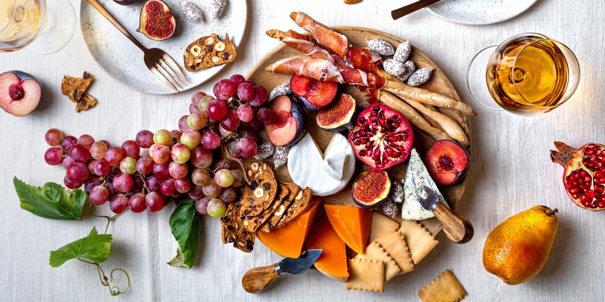 Appetizers table