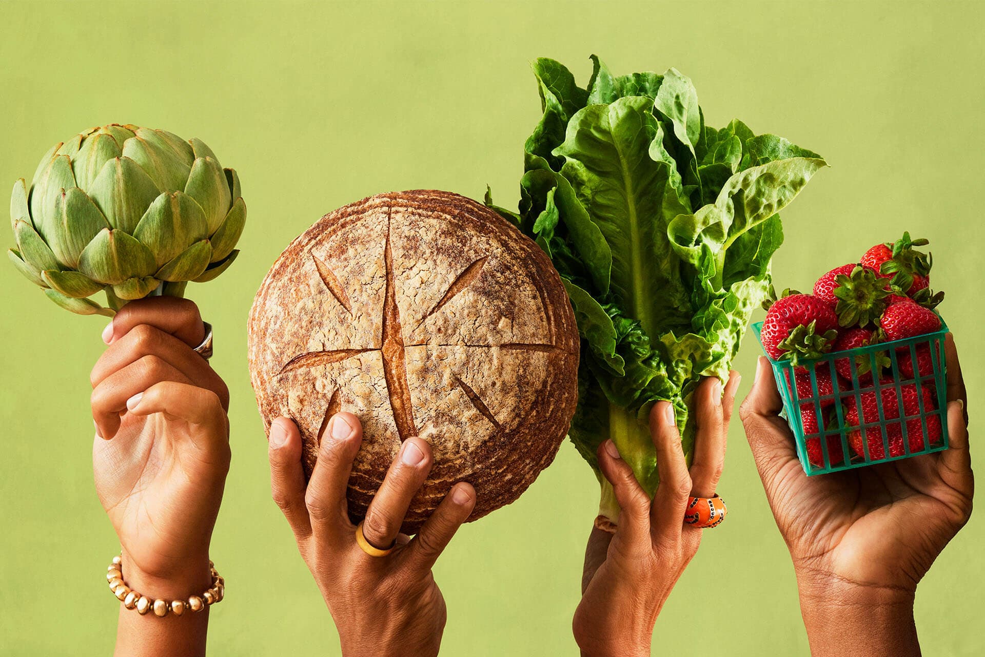Veggies & Bread