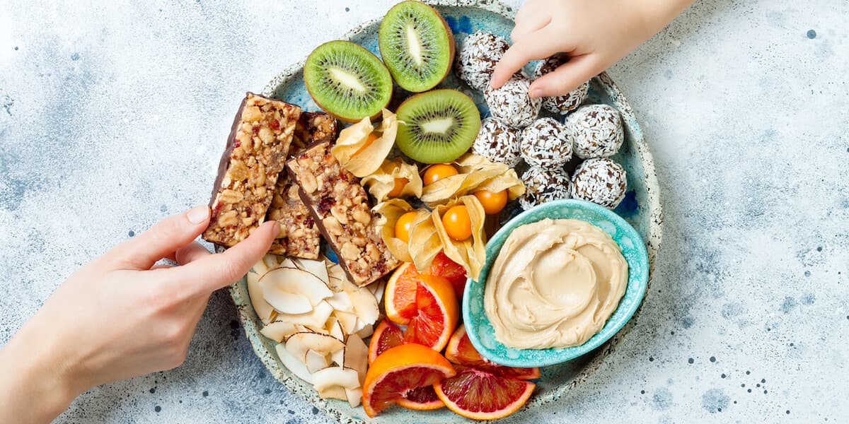 Healthy vegan dessert